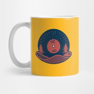 Music Disk music lover icon design Mug